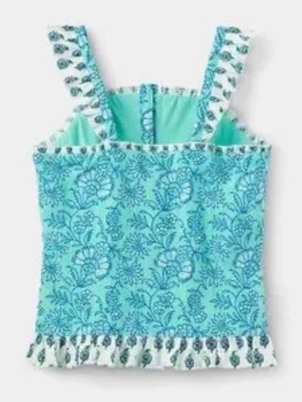 NWT Roller Rabbit x Target Floral Set Tiered Mini Skirt & Smocked Tank - Picture 2 of 4